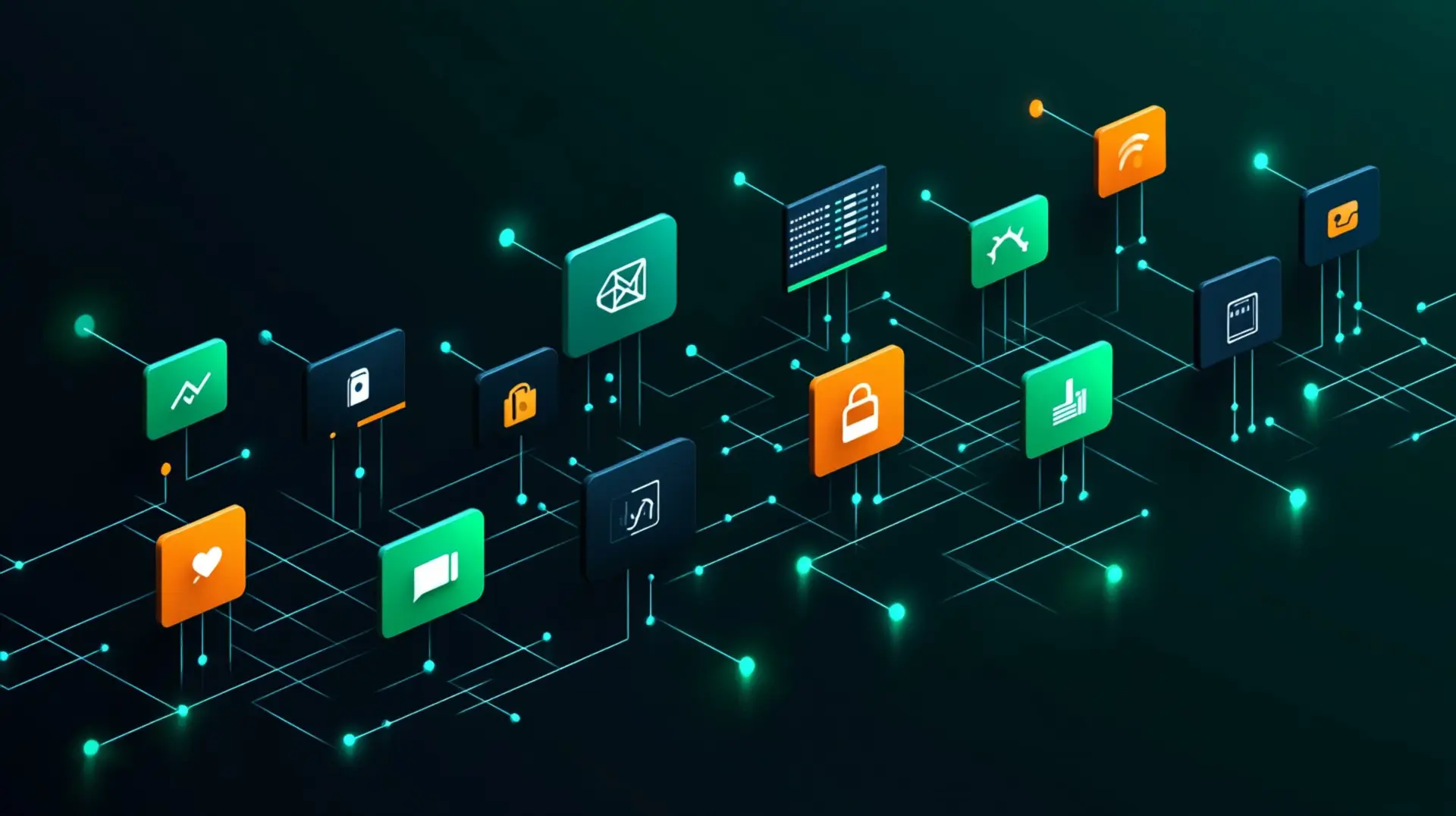The 6 Things Your Single Sign-On (SSO) Setup Must Have image showing multiple communications and pathways.